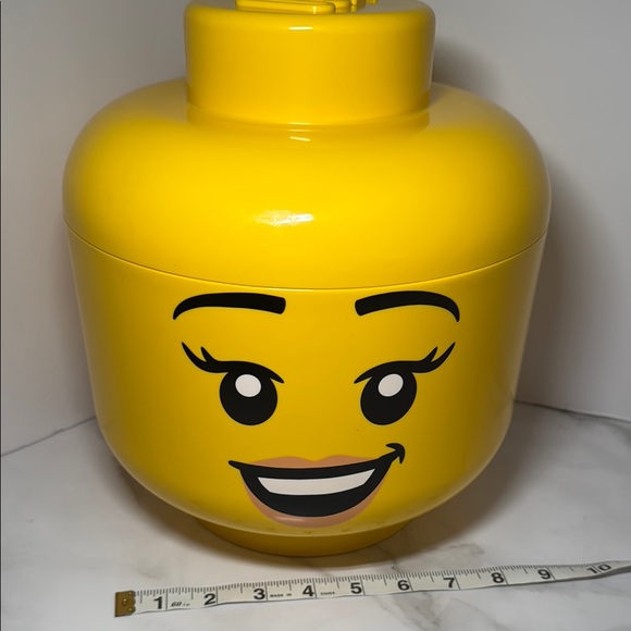 New LEGO Smiling Yellow Storage Head - Large - Picture 3 of 17